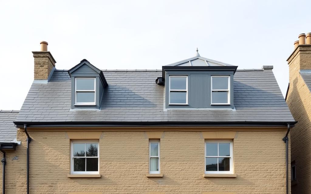Georgian townhouse dormer addition